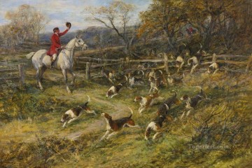 狩猟 Painting - 速報カバー ヘイウッド・ハーディの狩猟